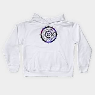 Mandala Galaxy Design Kids Hoodie